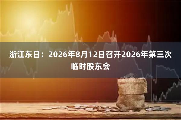 浙江东日：2026年8月12日召开2026年第三次临时股东会